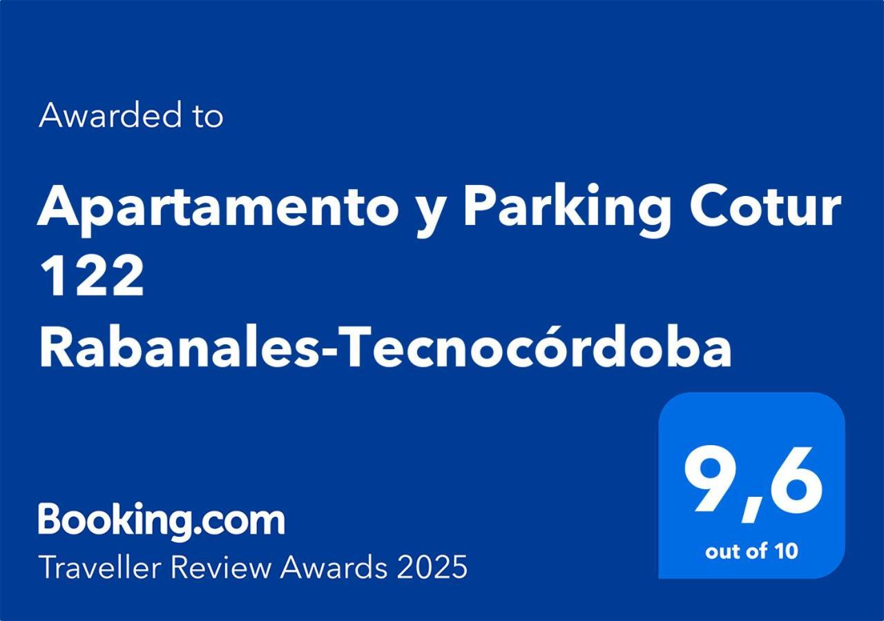 Cotur 122 Apartamento Y Parking Incluido-Rabanales-Tecnocordoba Ngoại thất bức ảnh